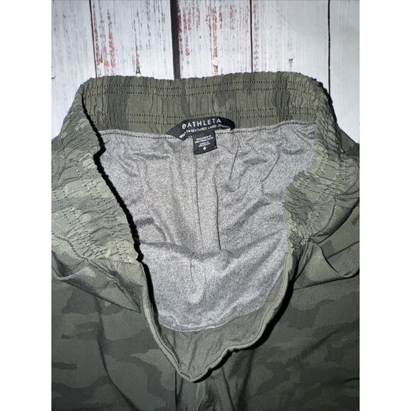 ATHLETA Brooklyn Lined Jogger Camo Green Size 6 - Picture 3 of 5